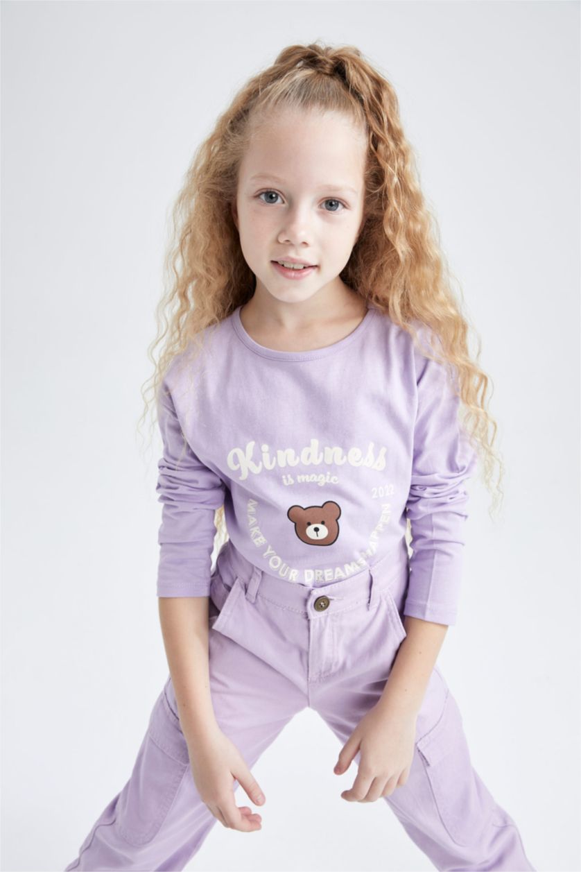 Девочки и подростки Светло-сиреневый Кофта для девочек 2 шт.