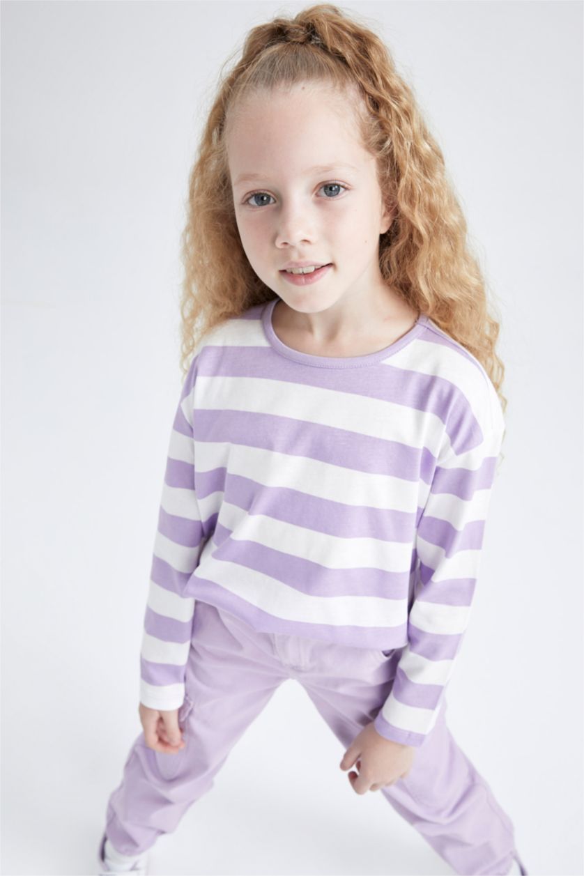 Девочки и подростки Светло-сиреневый Кофта для девочек 2 шт.