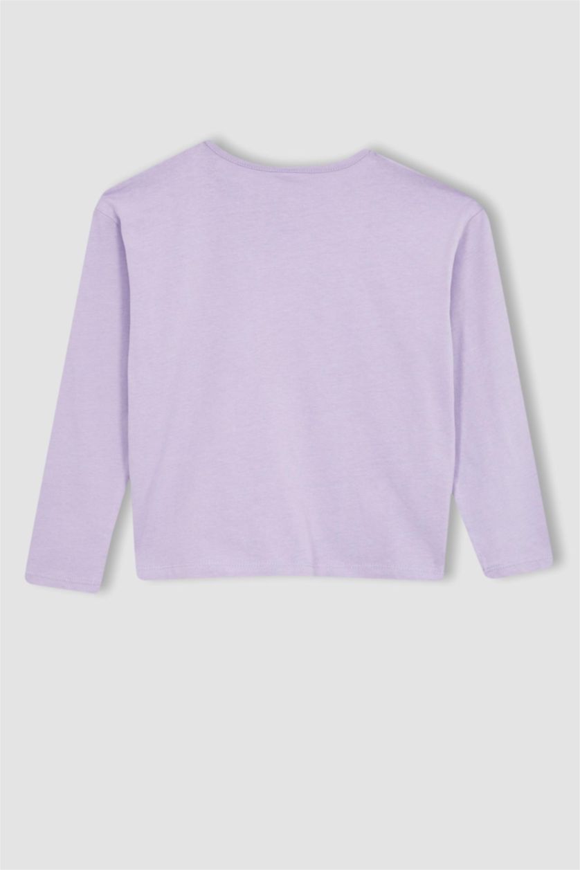 Девочки и подростки Светло-сиреневый Кофта для девочек 2 шт.