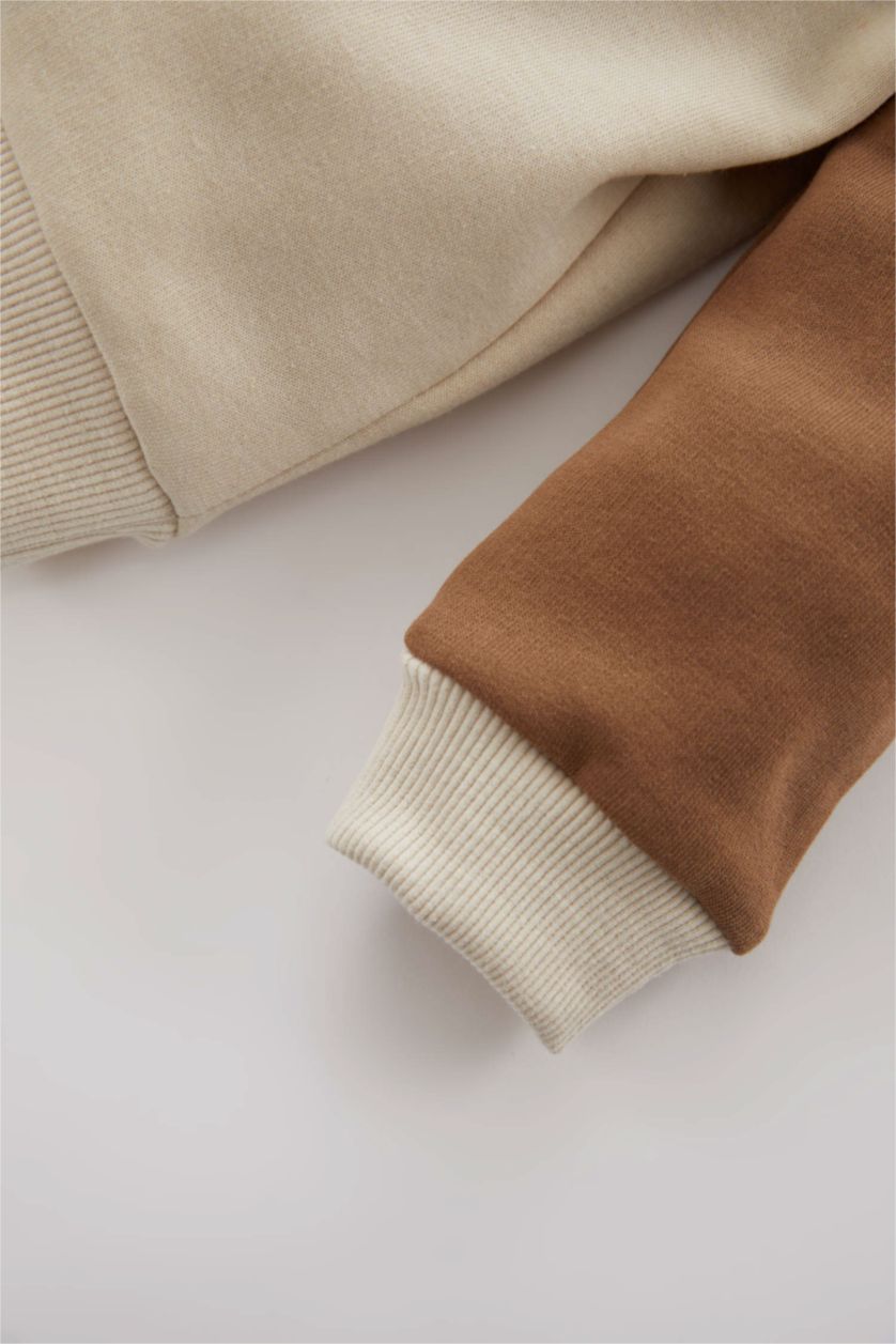 طفل صغير بيج سويت شيرت اولادي قصة عادية ببطانة ناعمة