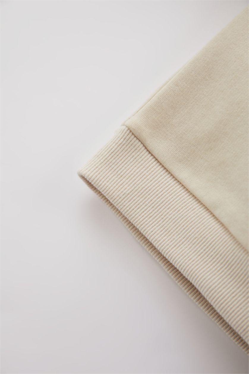 طفل صغير بيج سويت شيرت اولادي قصة عادية ببطانة ناعمة