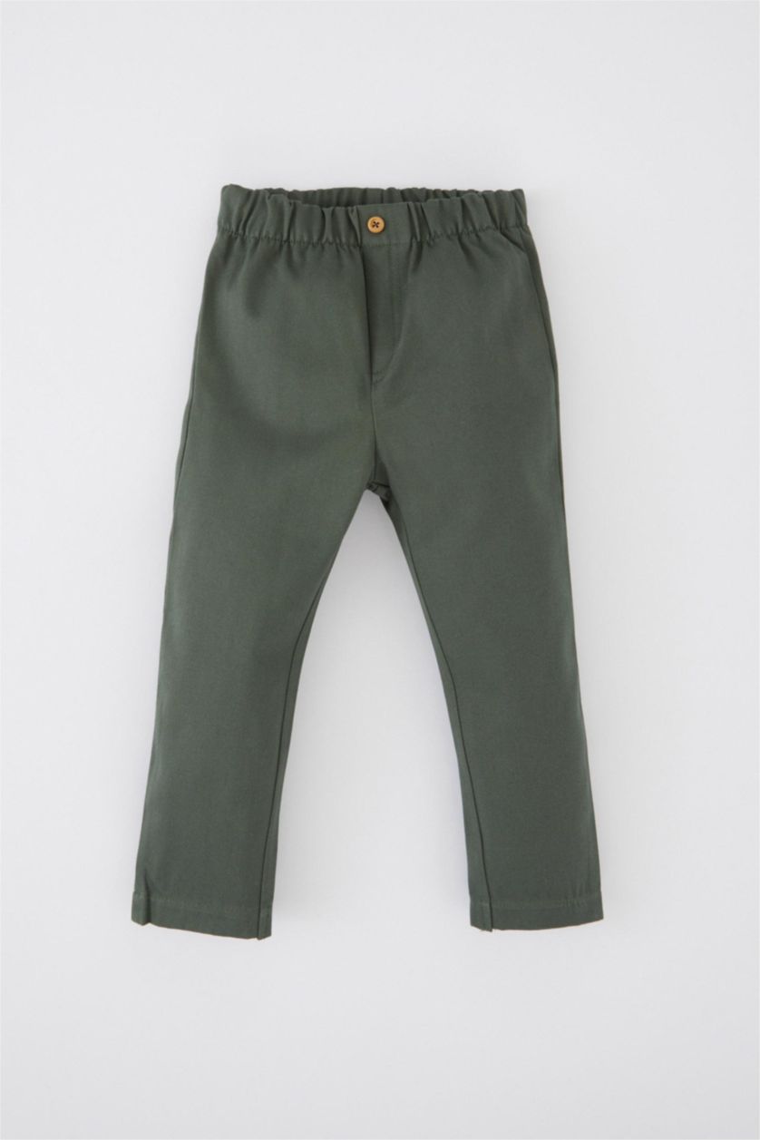 BÉBÉ GARÇON Écru Pantalon chemise à manches longues à motifs coupe régulière bébé garçon costume en sergé