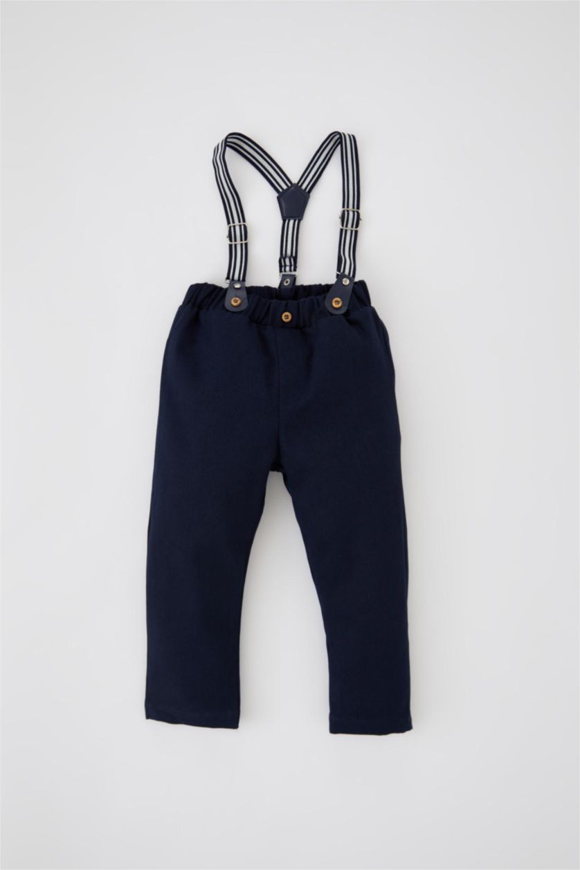 Малыши мальчики Индиго Брюки стандартного кроя для малышей мальчиков