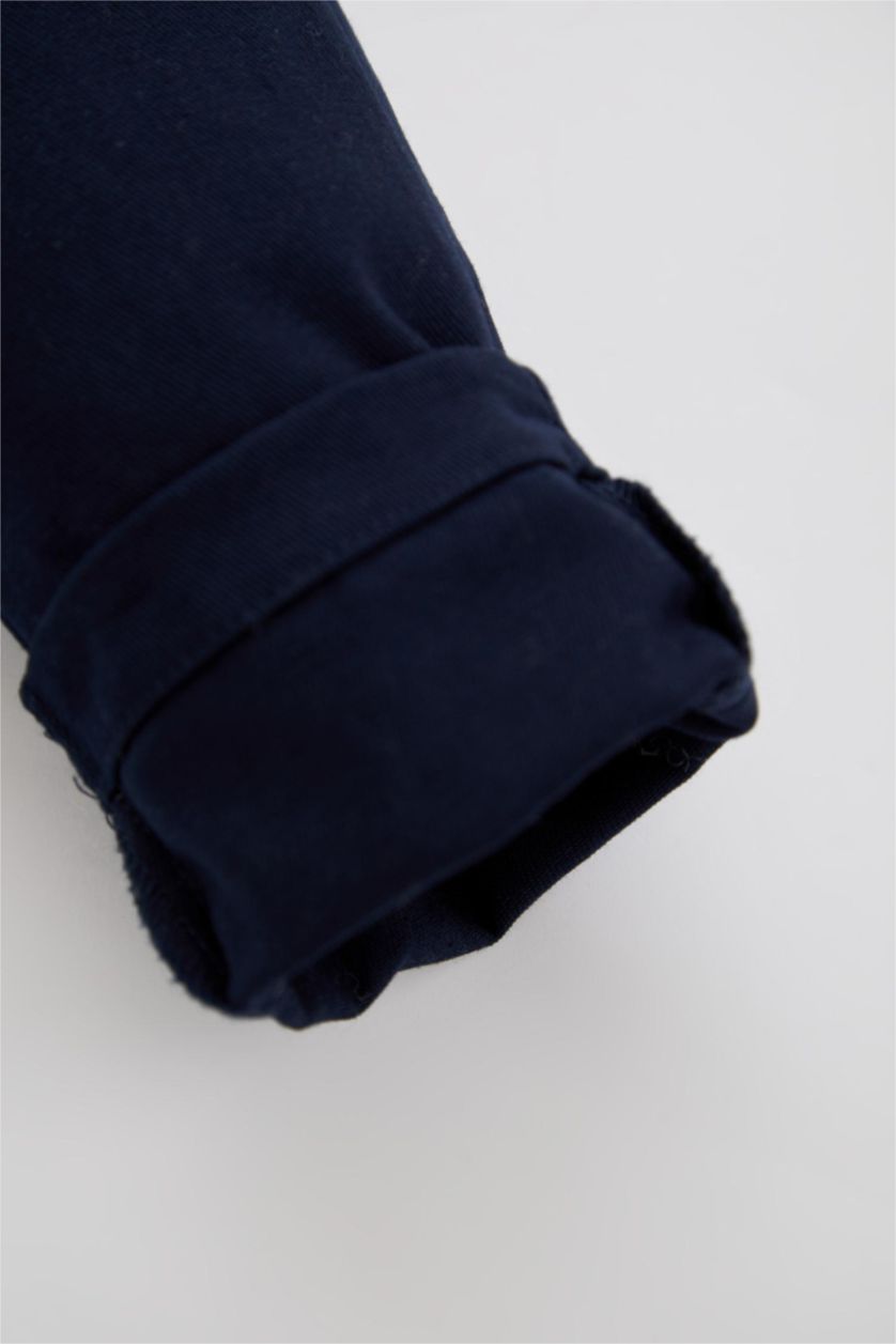 Малыши мальчики Индиго Брюки стандартного кроя для малышей мальчиков