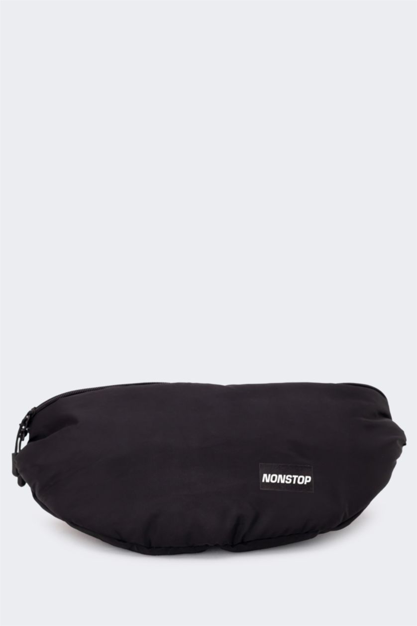 MAN Black Waist Bag
