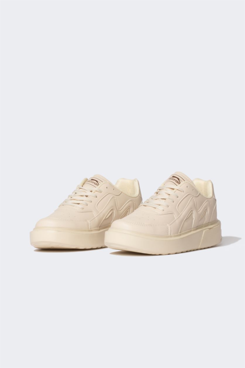 Bej Kadın Slazenger Zenıa Kadın Bej Sneaker 2555122 | DeFacto