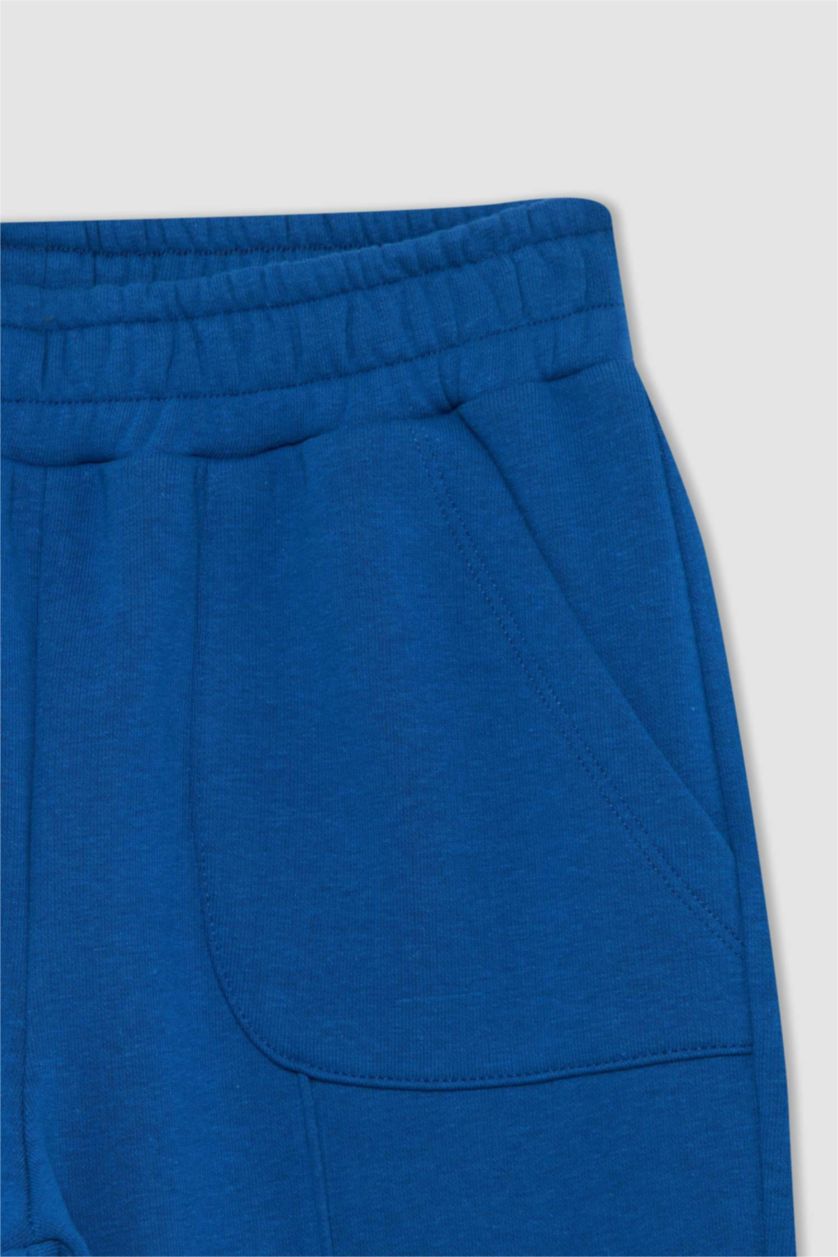 بناتي اللون الملكي بنطلون سويت بانتس بناتي