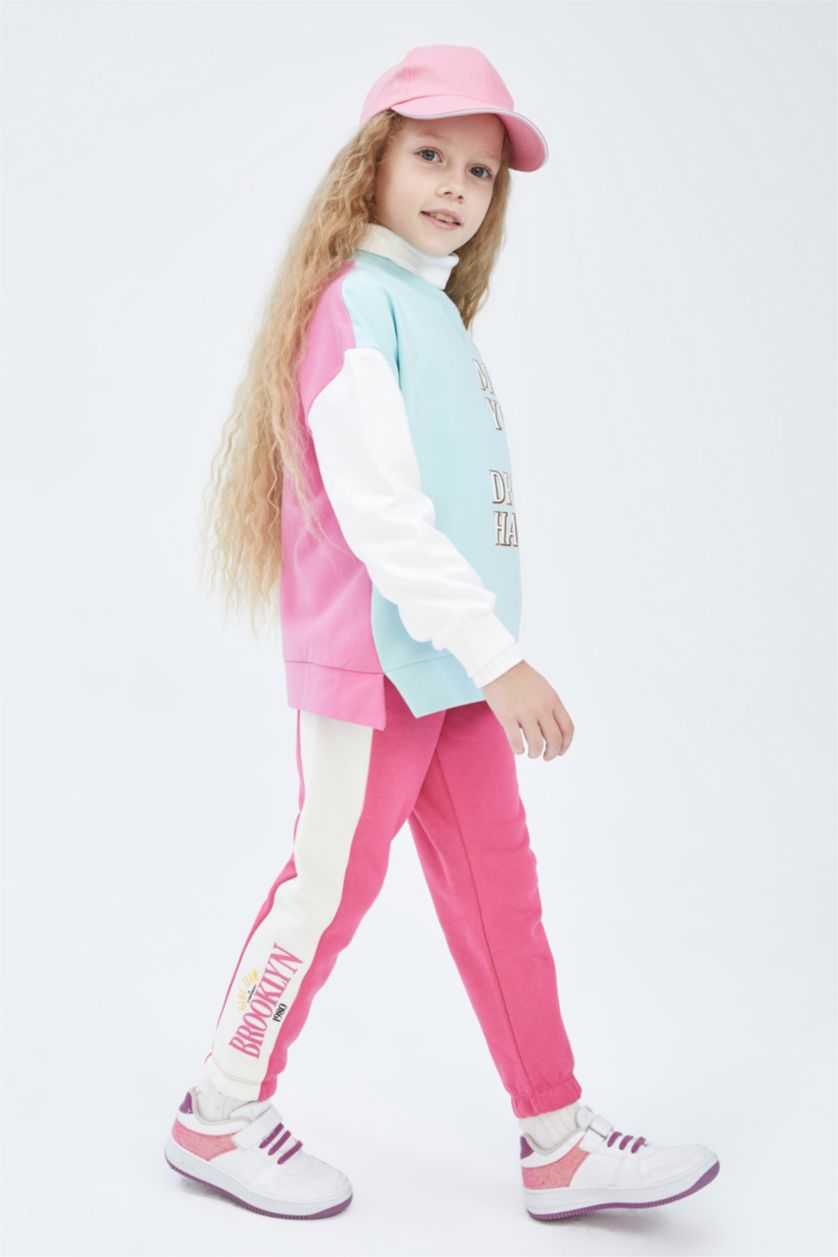 GIRLS & TEENS Pink Jogger Standard Fit Trousers