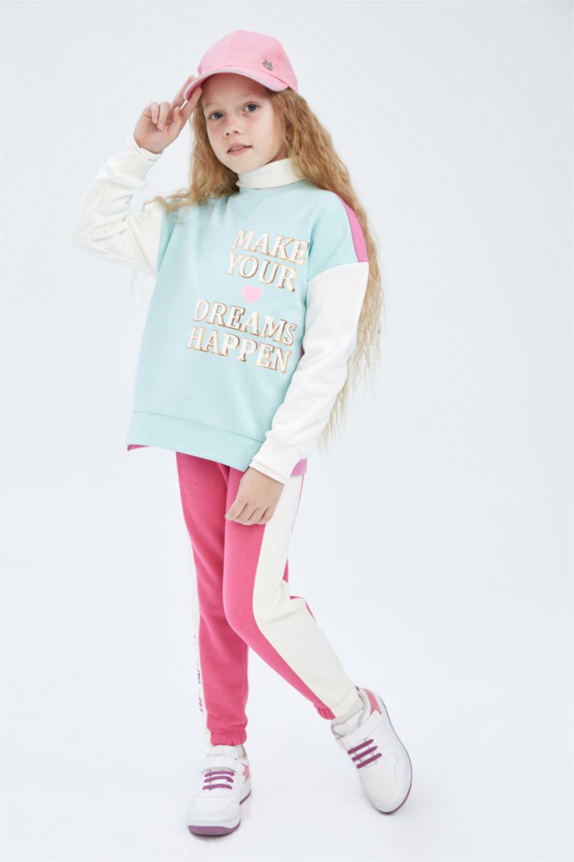 GIRLS & TEENS Pink Jogger Standard Fit Trousers