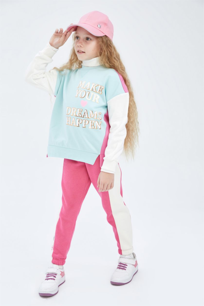 GIRLS & TEENS Pink Jogger Standard Fit Trousers