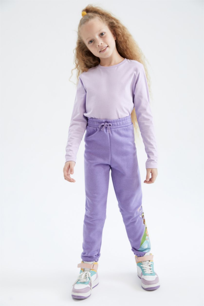 Girls & Teens Dark Lilac Girl Disney Princess Jogger Tracksuit