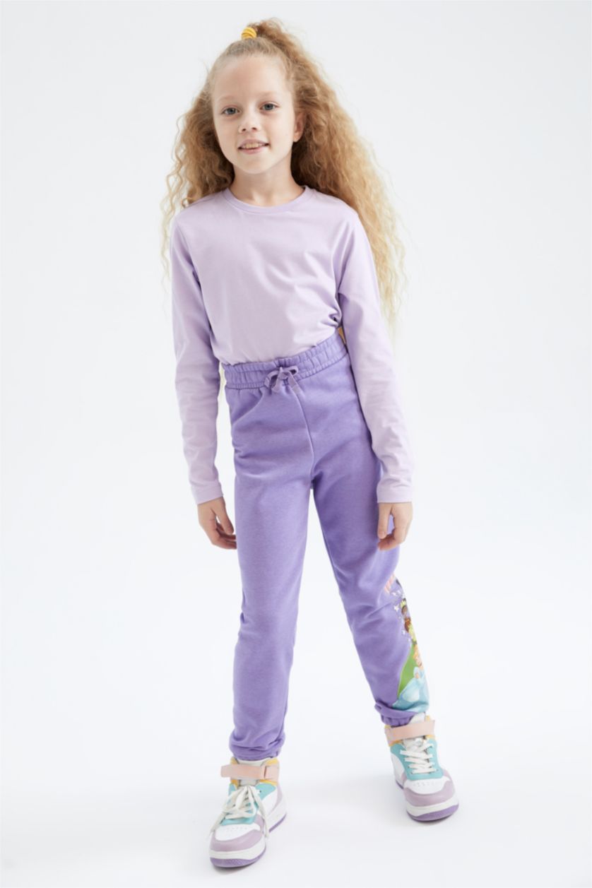 Girls & Teens Dark Lilac Girl Disney Princess Jogger Tracksuit
