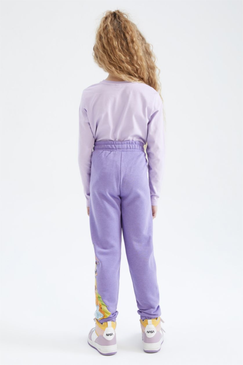 Girls & Teens Dark Lilac Girl Disney Princess Jogger Tracksuit