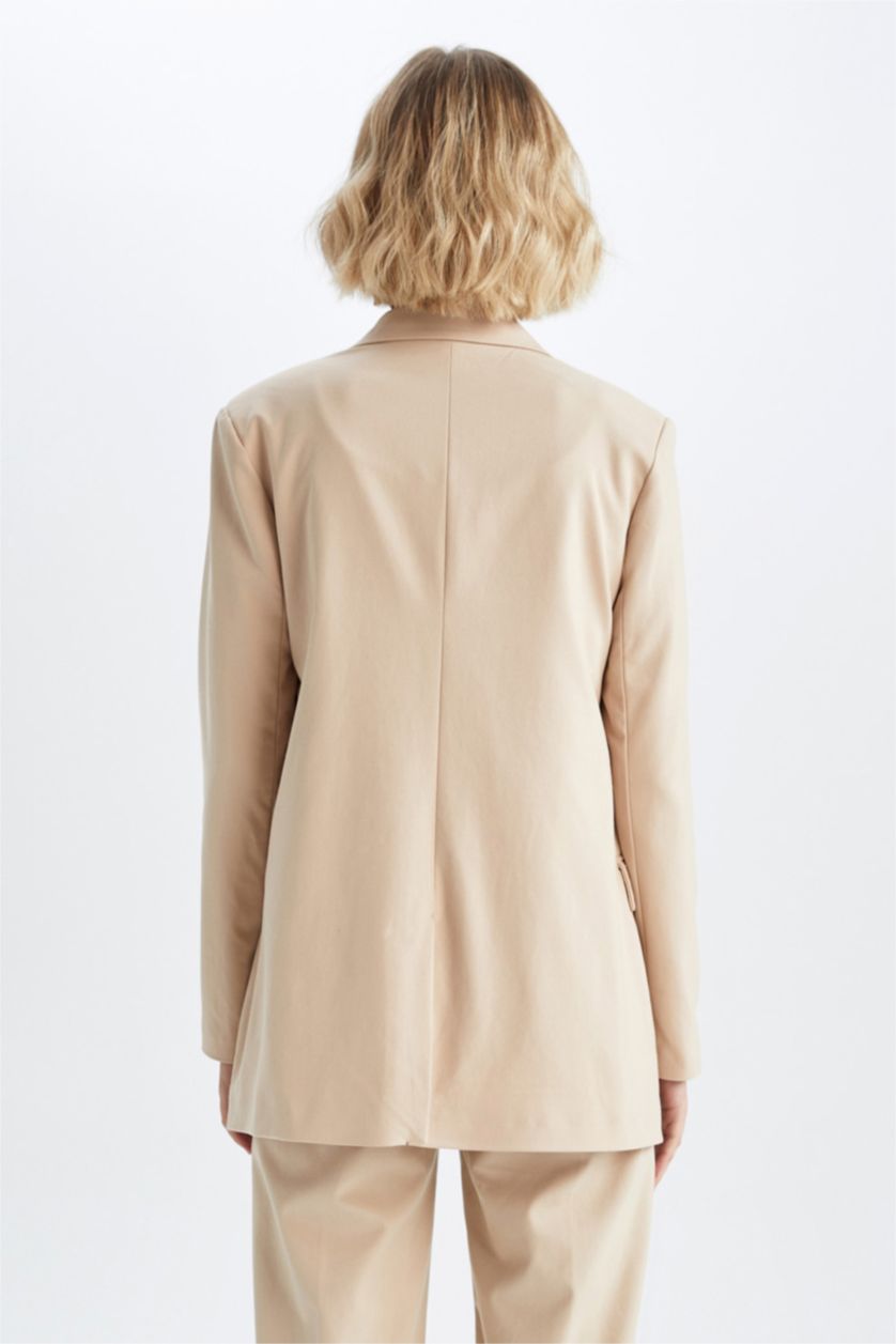 Woman Light Vison Oversized Fit Blazer