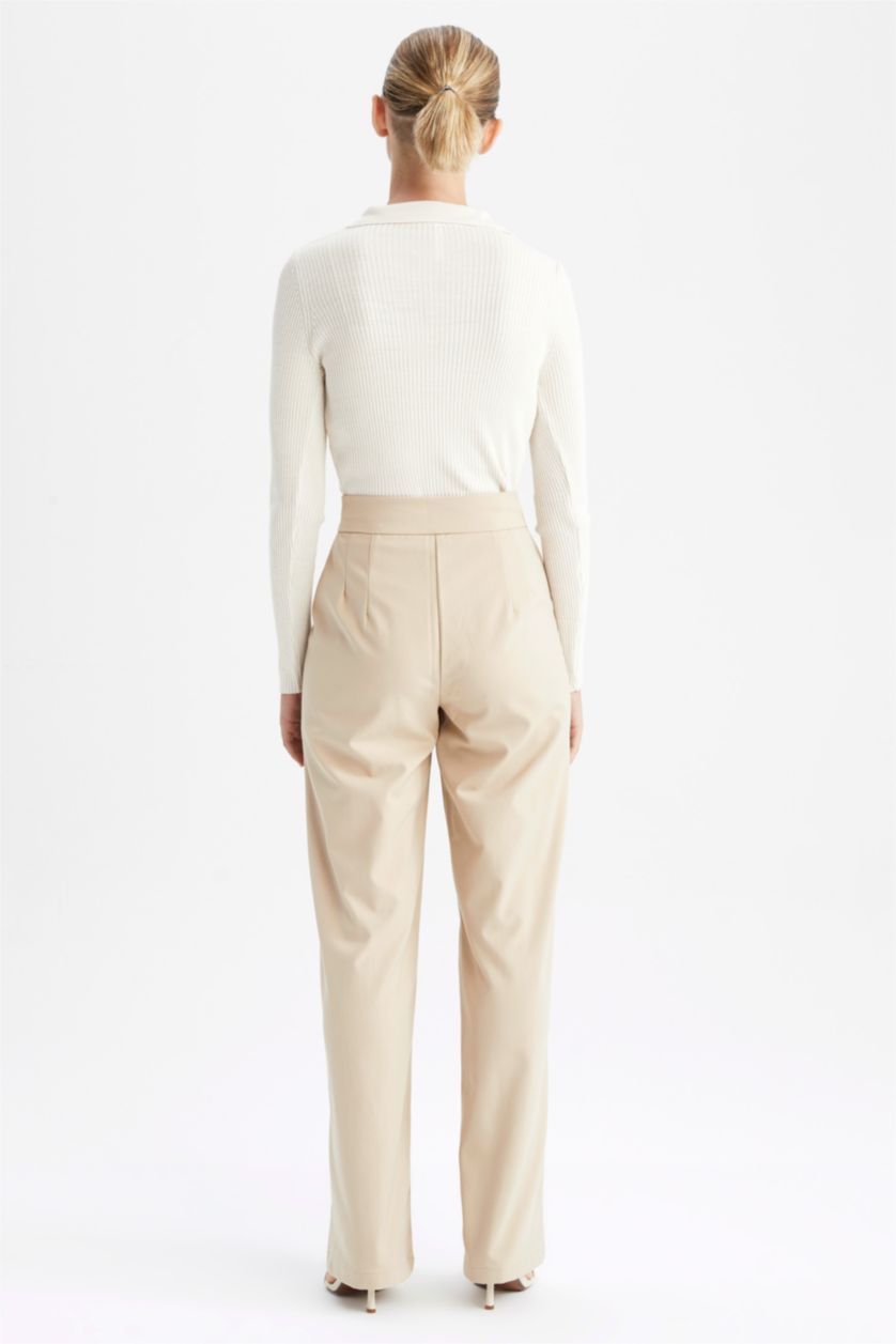 WOMAN Light Vison High Waist Wide Leg Trousers