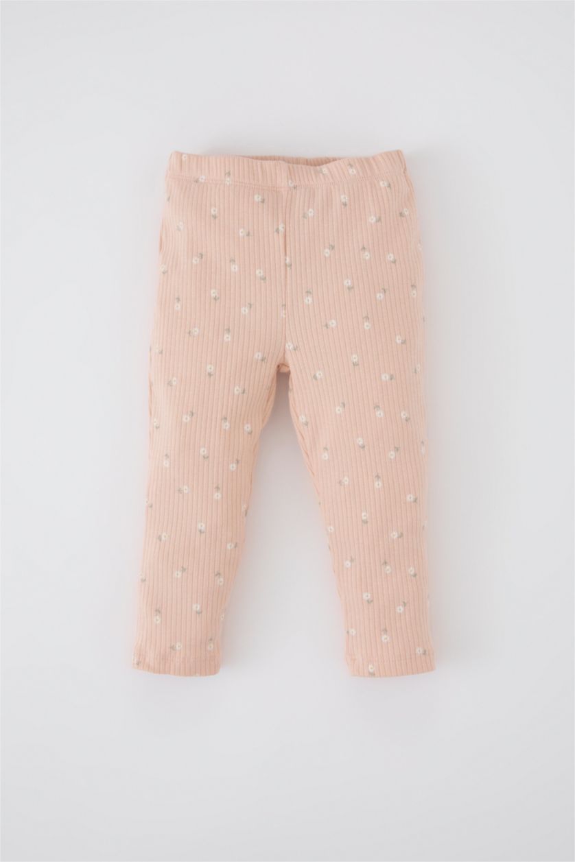 BÉBÉ FILLE Rose Pyjamas En Tricot Col Ras Du Cou Fleur Manche Longue 2 BéBé Fille