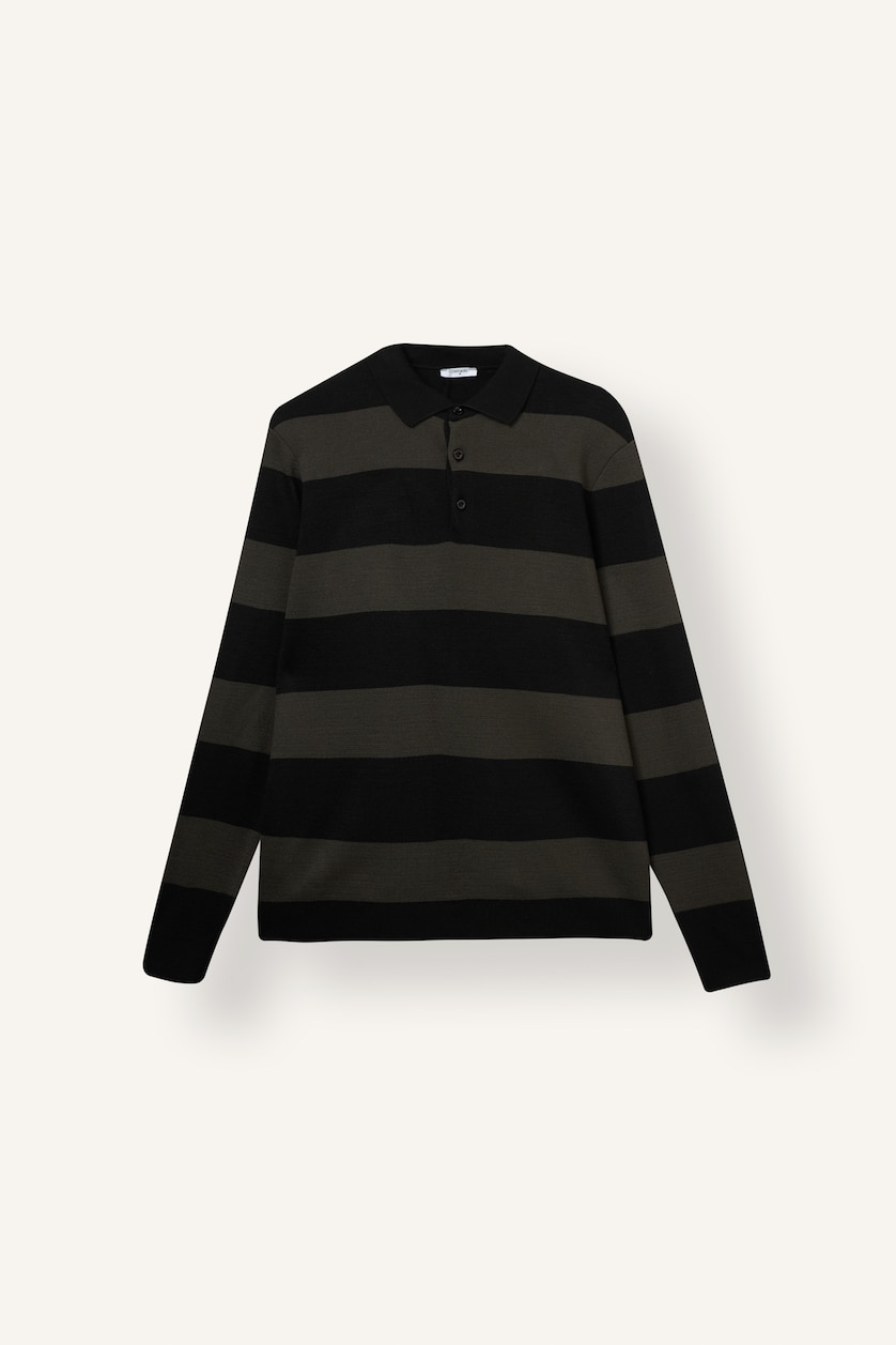 MAN Black Standard Fit Knitwear Pullover