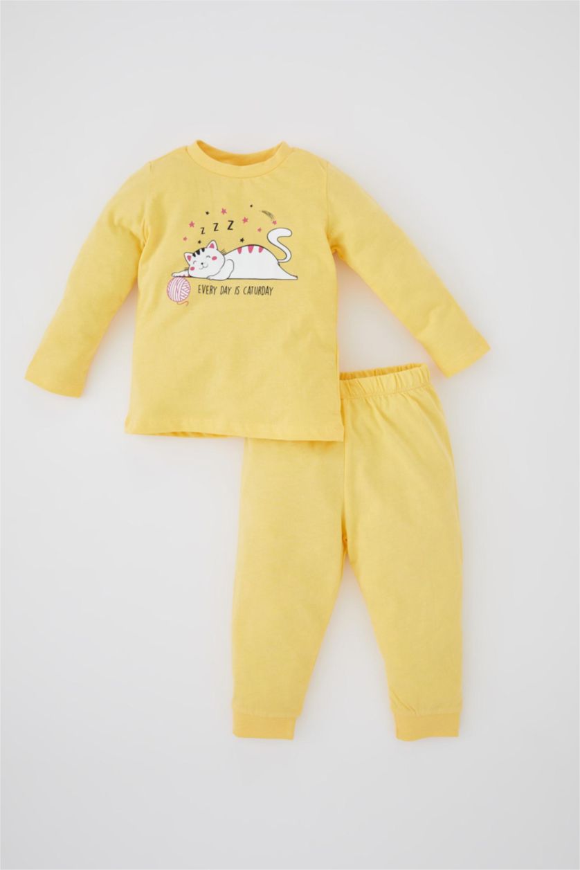 BÉBÉ FILLE Rose Pyjamas En Tricot Col Ras Du Cou Etoiles Manche Longue 4 BéBé Fille