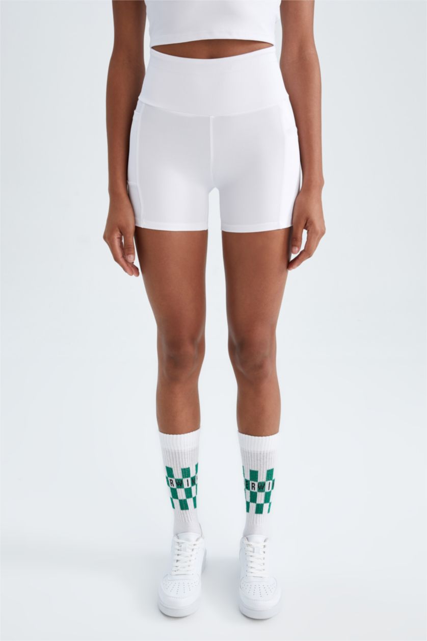 WOMAN White Sport Leggings