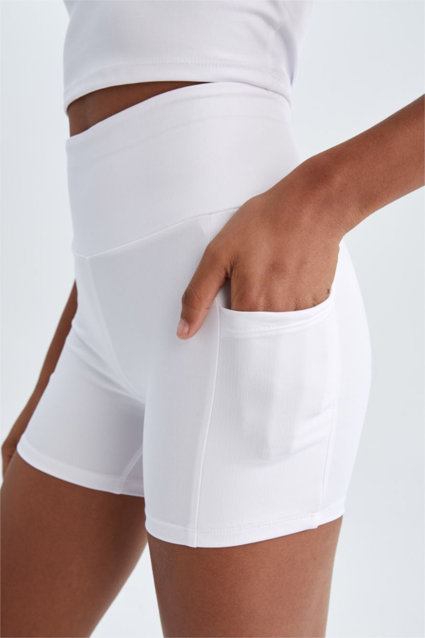 WOMAN White Sport Leggings