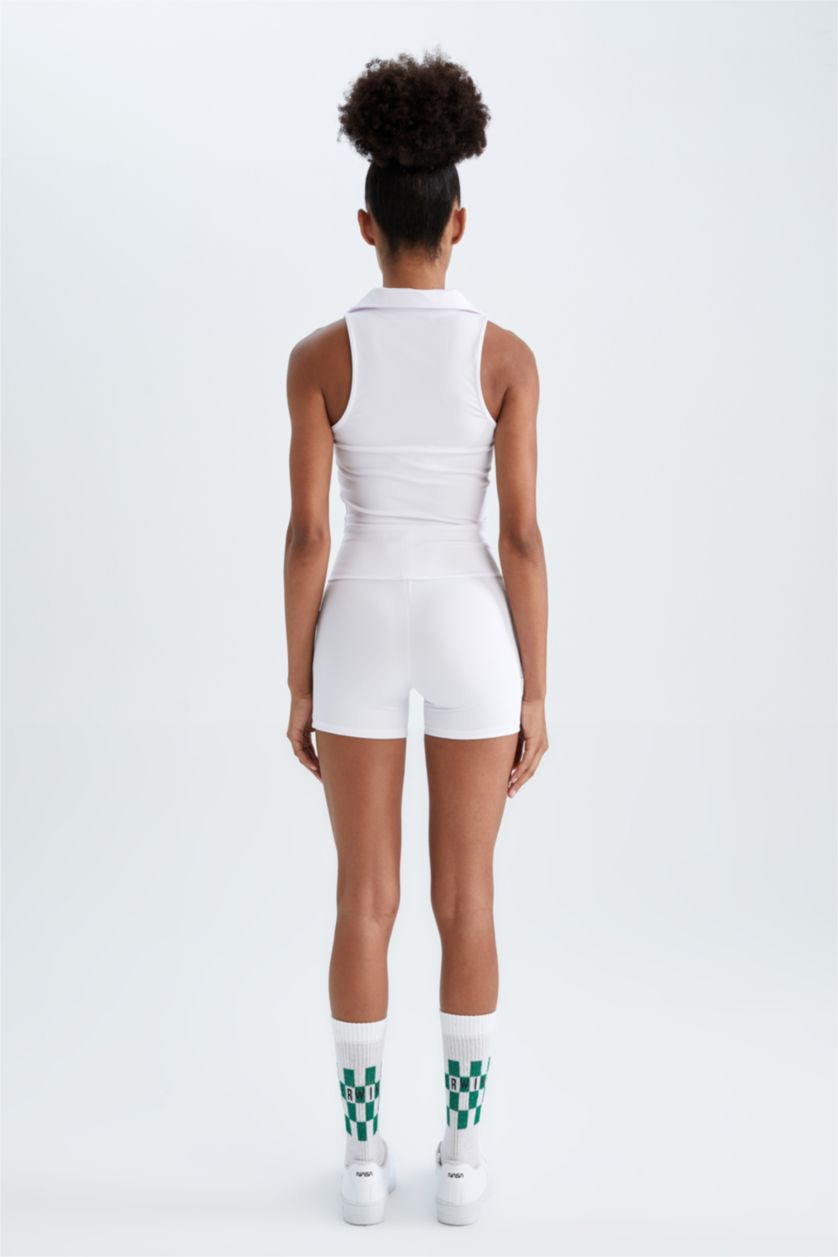 WOMAN White Sport Leggings