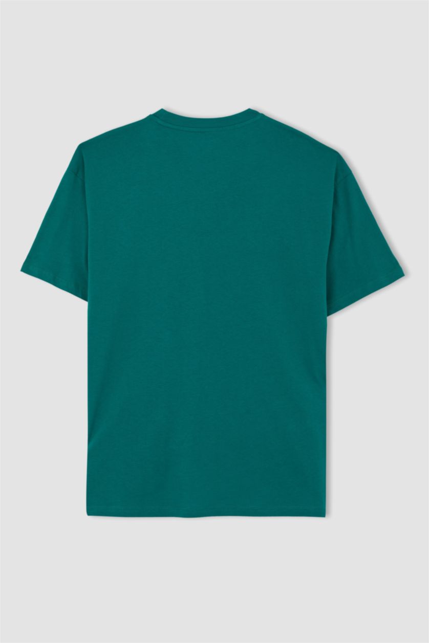 MAN Green Boxy Fit Short Sleeve T-Shirt