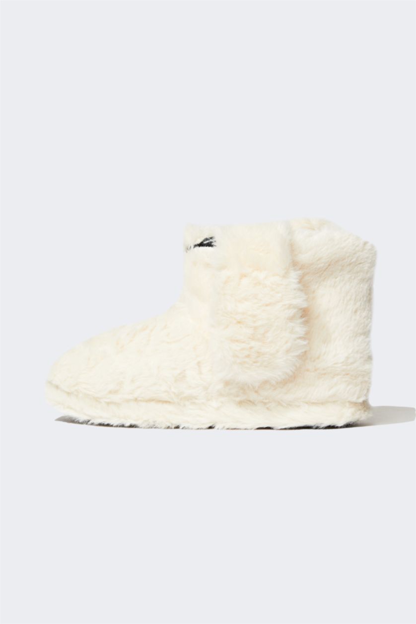 GIRLS & TEENS Ecru Girl Flat Sole Panduf