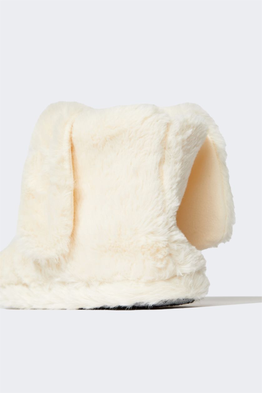 GIRLS & TEENS Ecru Girl Flat Sole Panduf