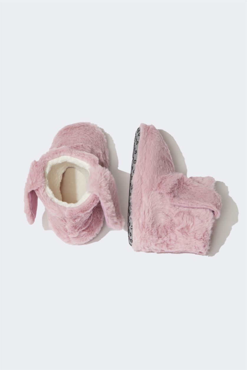 Kız Çocuk - Genç Kız Pembe Kız Çocuk Düz Taban Panduf