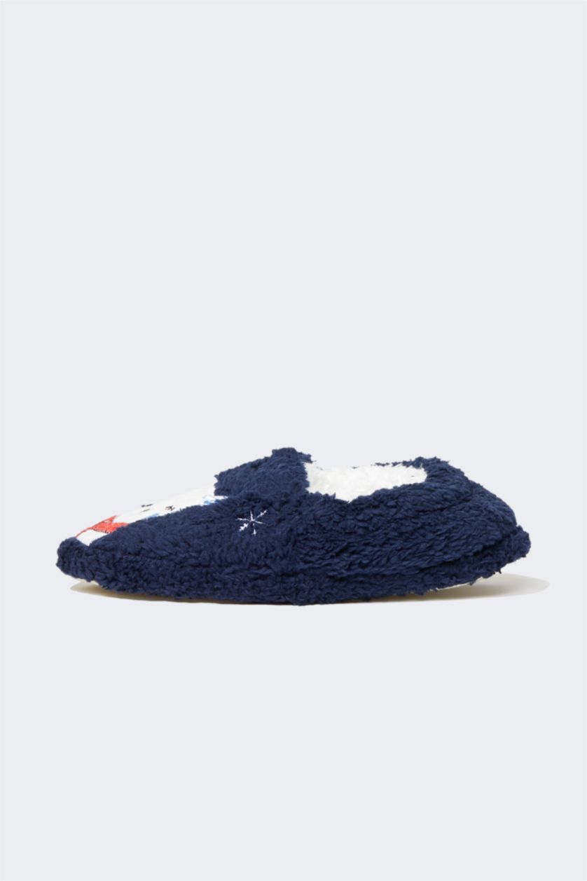 BOYS & TEENS NAVY Boy Flat Sole Home Slipper