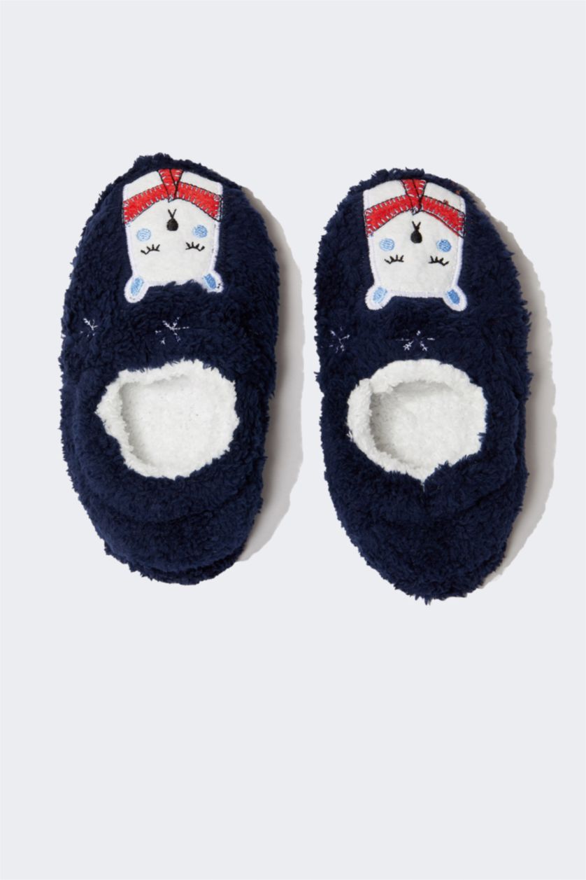 BOYS & TEENS NAVY Boy Flat Sole Home Slipper