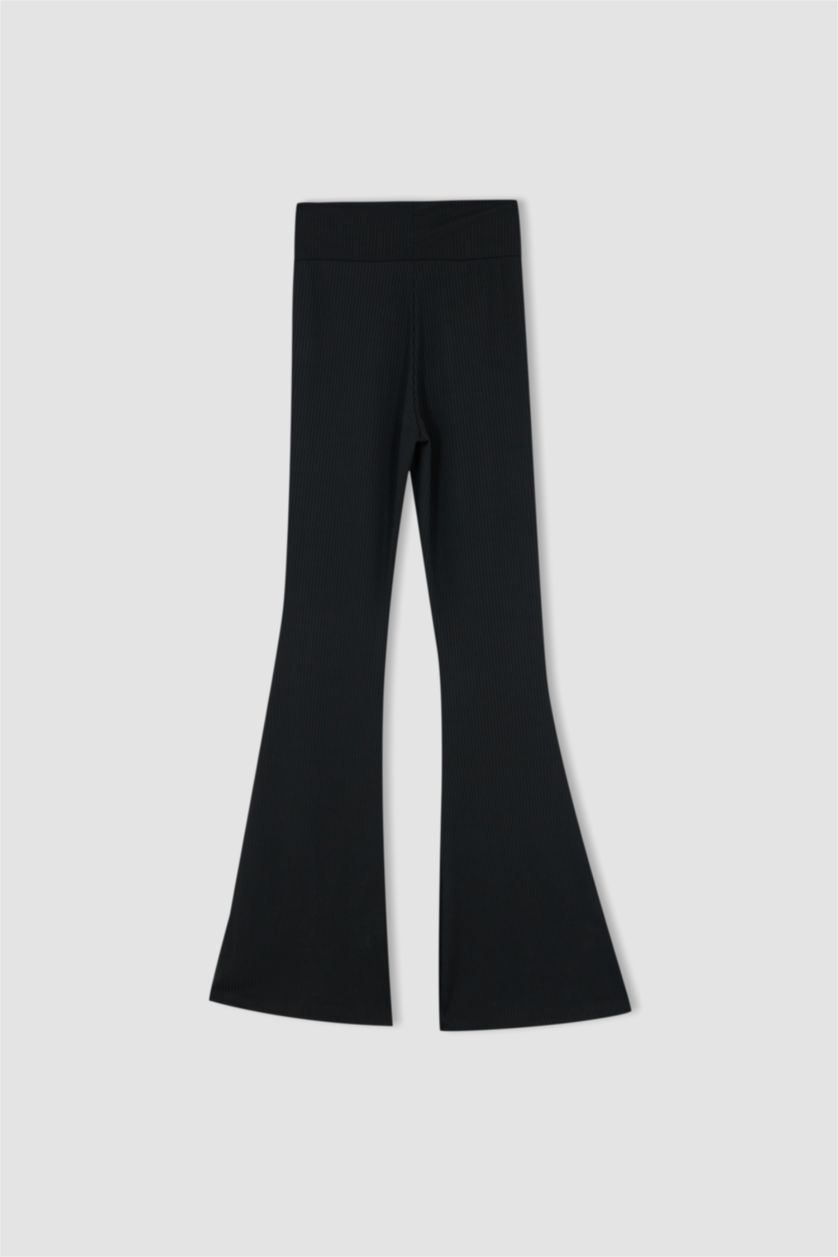 Kadın Siyah Fıtted Pantolon