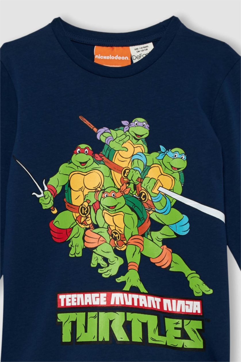 Мальчики и подростки Синий Кофта Ninja Turtles с круглым вырезом для мальчиков