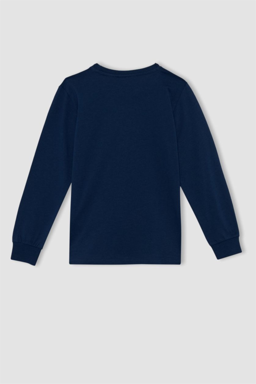 Мальчики и подростки Синий Кофта Ninja Turtles с круглым вырезом для мальчиков