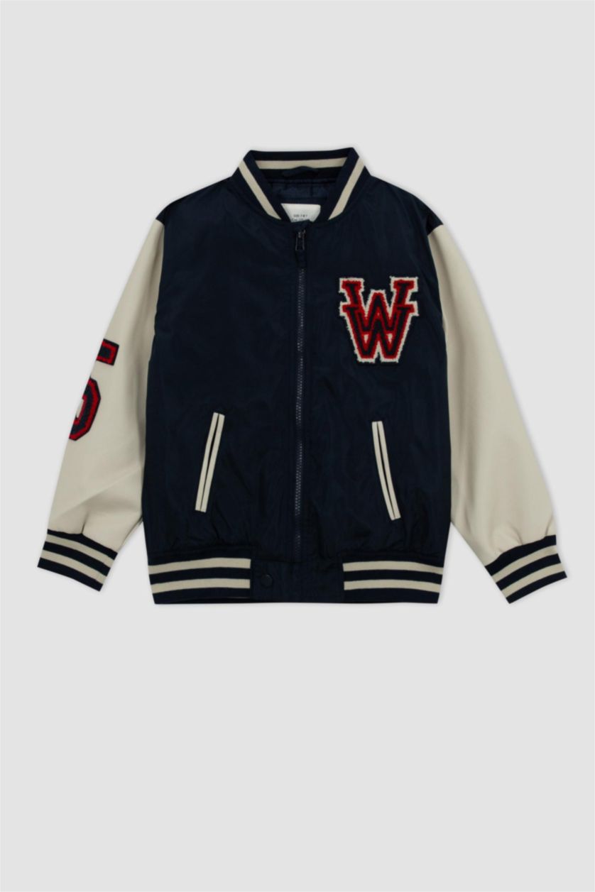 Мальчики и подростки Синий Бомбер для мальчиков