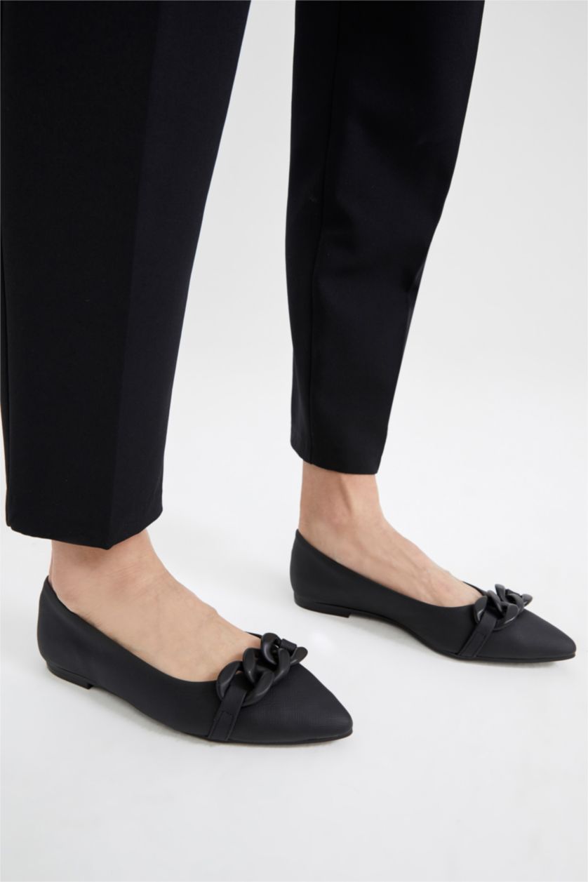 FEMME Noir Chaussures classiques Cuir De Pomme