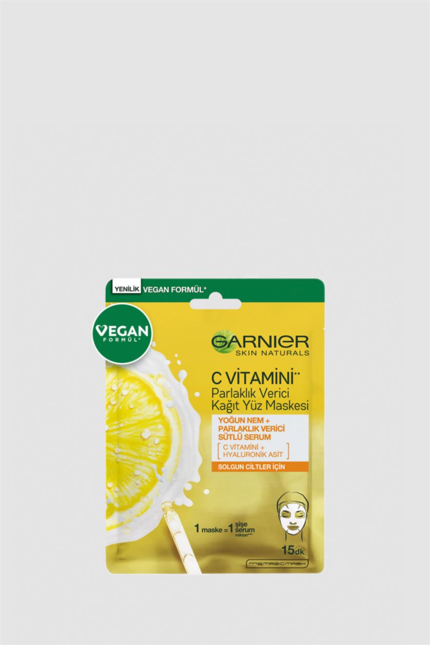 Kadın Karma Kadın Garnier Yüz Maskesi Ga.Maske Vıtamın C Parlaklık Verici