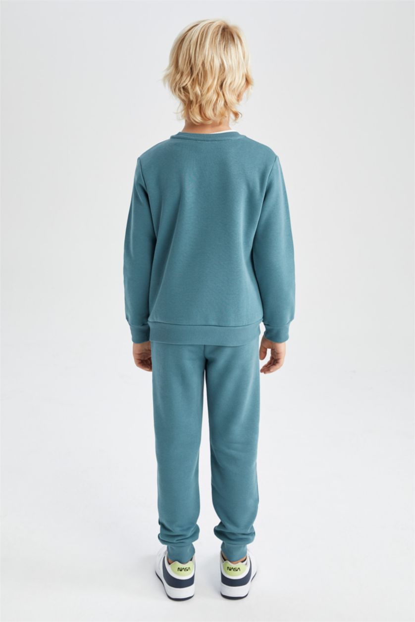 GARÇONS Vert Ensemble En Tricot Manche Longue 2 Garçon