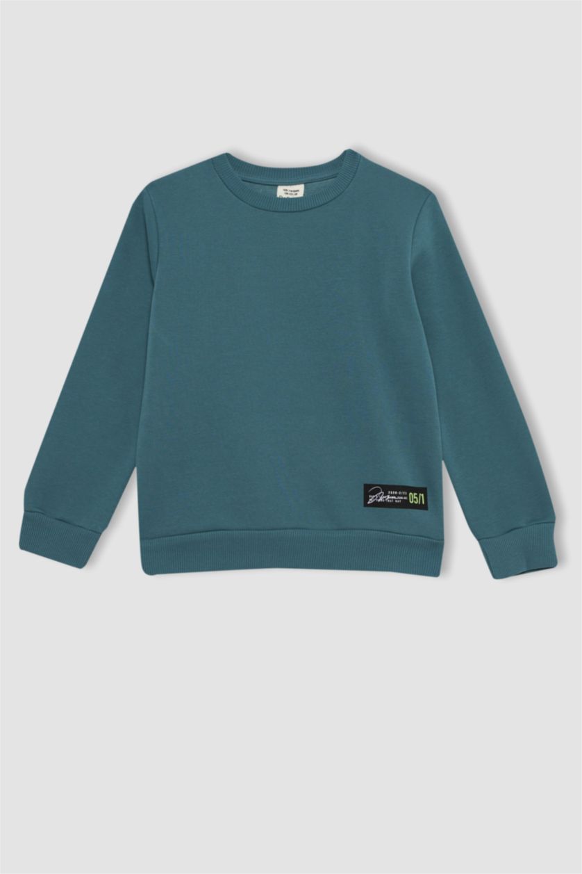 GARÇONS Vert Ensemble En Tricot Manche Longue 2 Garçon