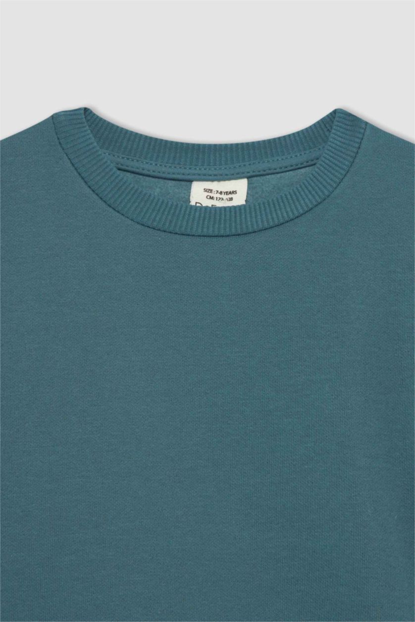 GARÇONS Vert Ensemble En Tricot Manche Longue 2 Garçon