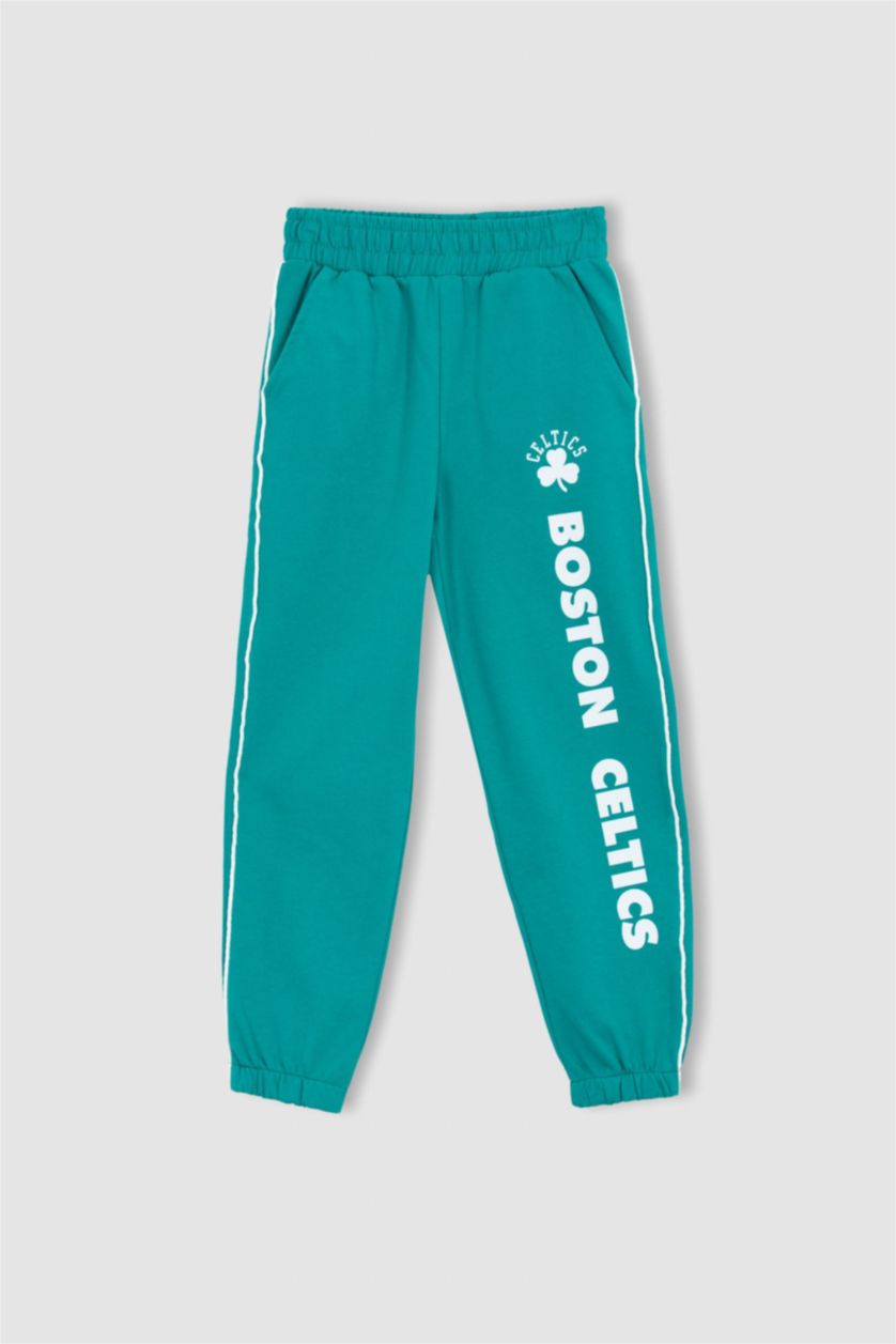 GIRLS & TEENS Green jogger Boston Celtics Licensed Trousers