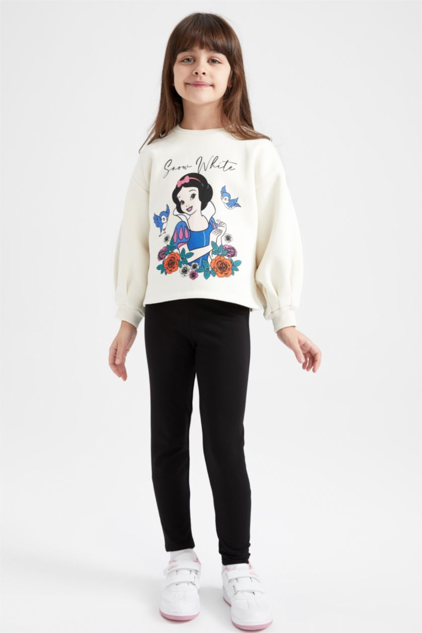 Kız Çocuk - Genç Kız Bej Kız Çocuk Disney Prenses Oversize 2'li Takım