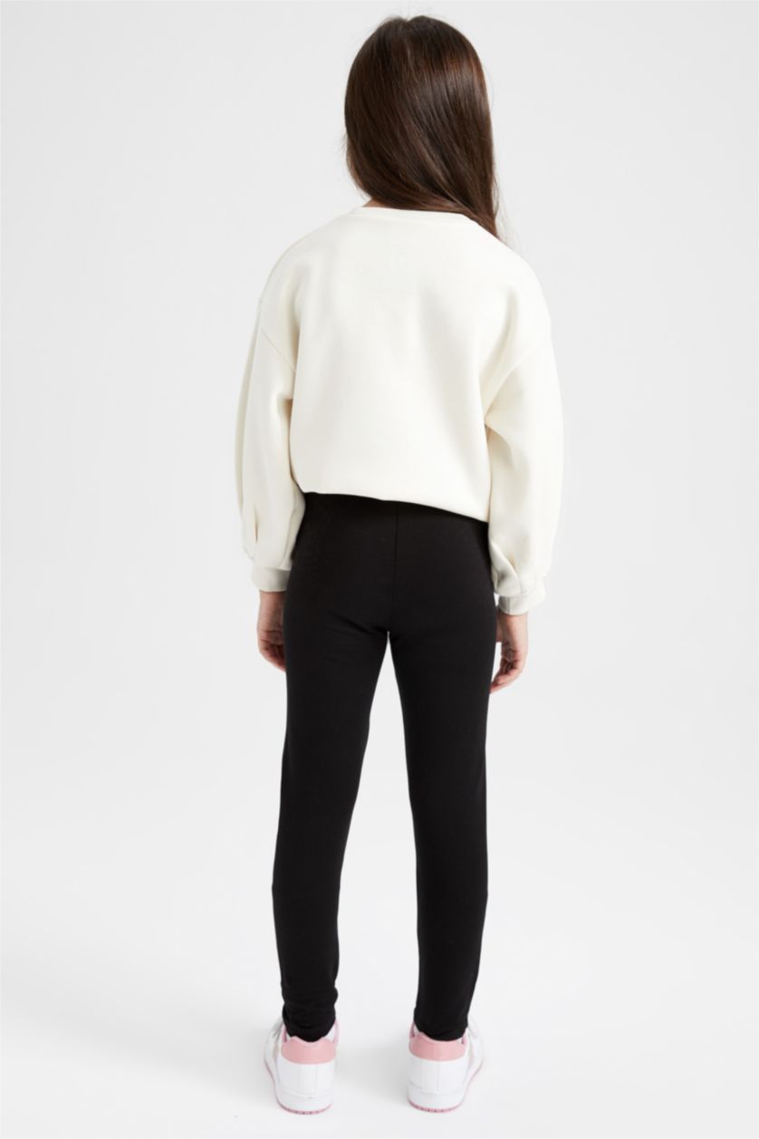 Kız Çocuk - Genç Kız Bej Kız Çocuk Disney Prenses Oversize 2'li Takım