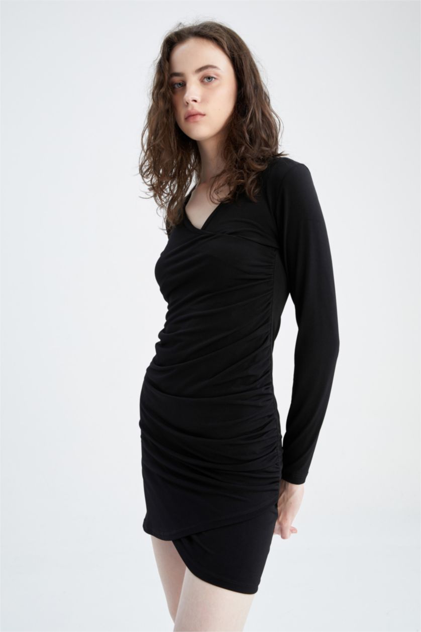 نساء أسود Mini Dress