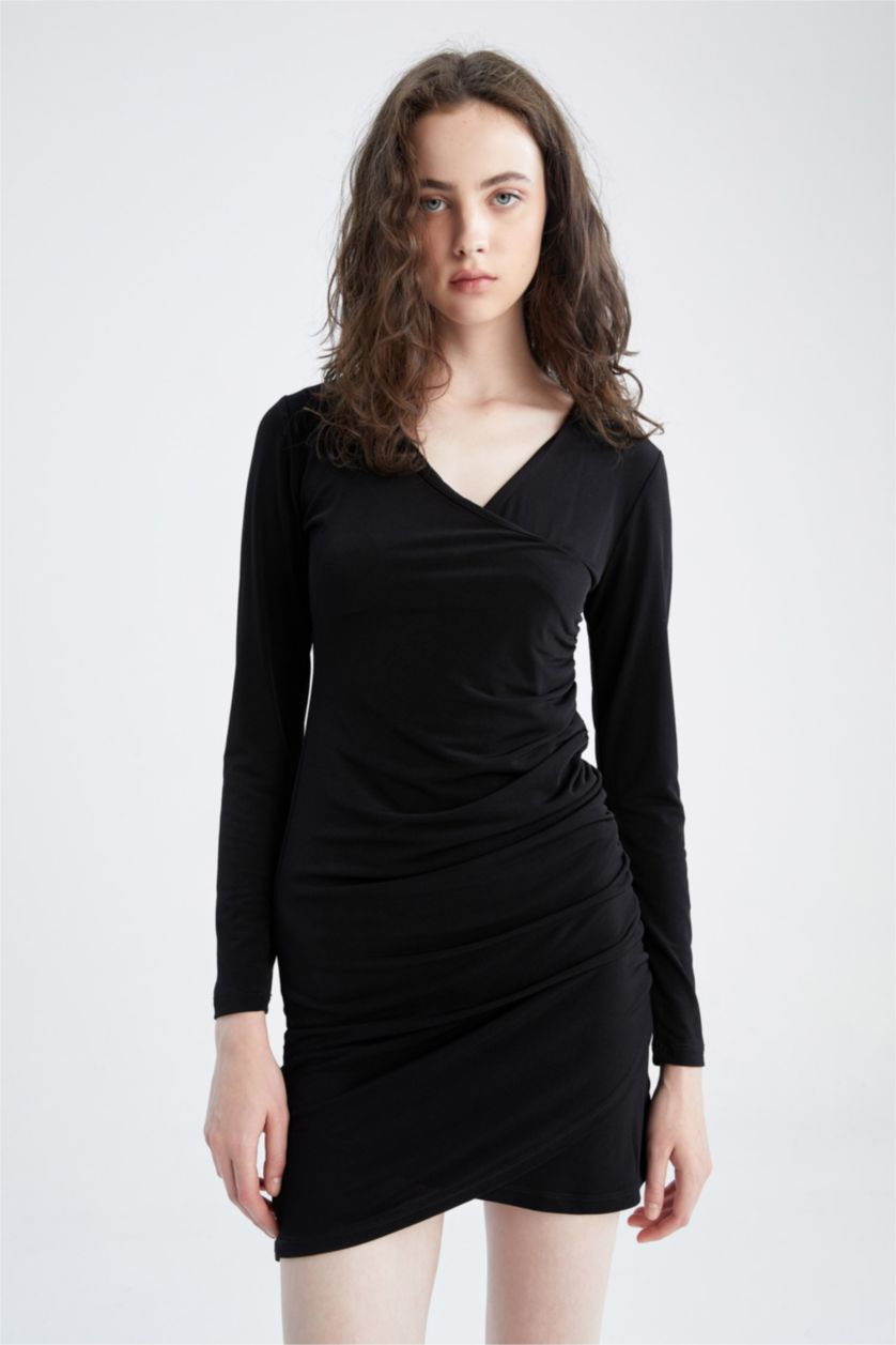 نساء أسود Mini Dress