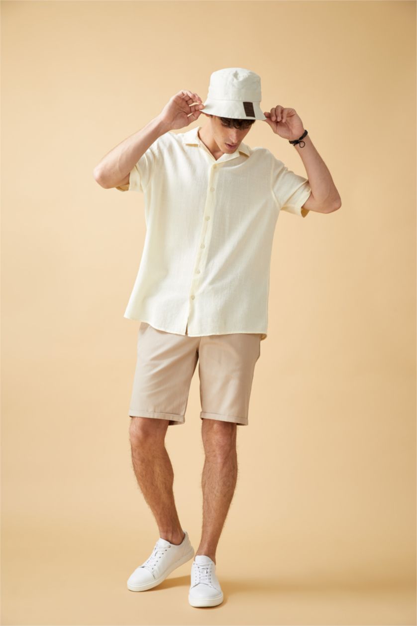 MAN Stone Slim Fit Bermuda