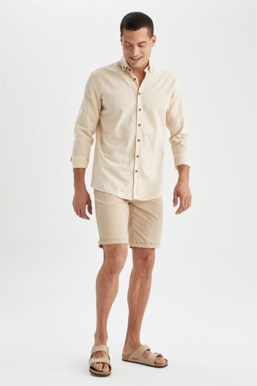 MAN Stone Slim Fit Bermuda