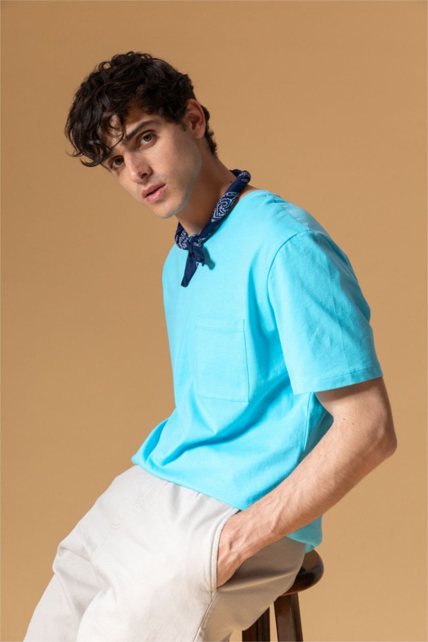 MAN Aqua Regular Fit Short Sleeve T-Shirt