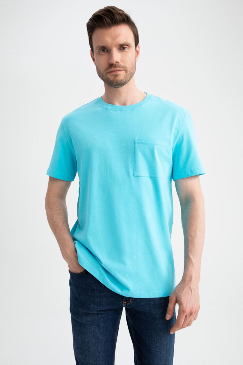 MAN Aqua Regular Fit Short Sleeve T-Shirt