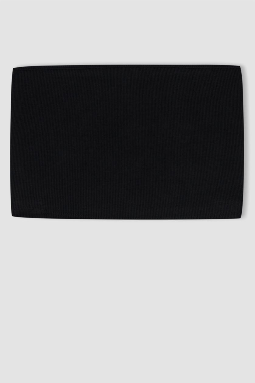 WOMAN Black Coool Fitted Strapless Camisole Singlet